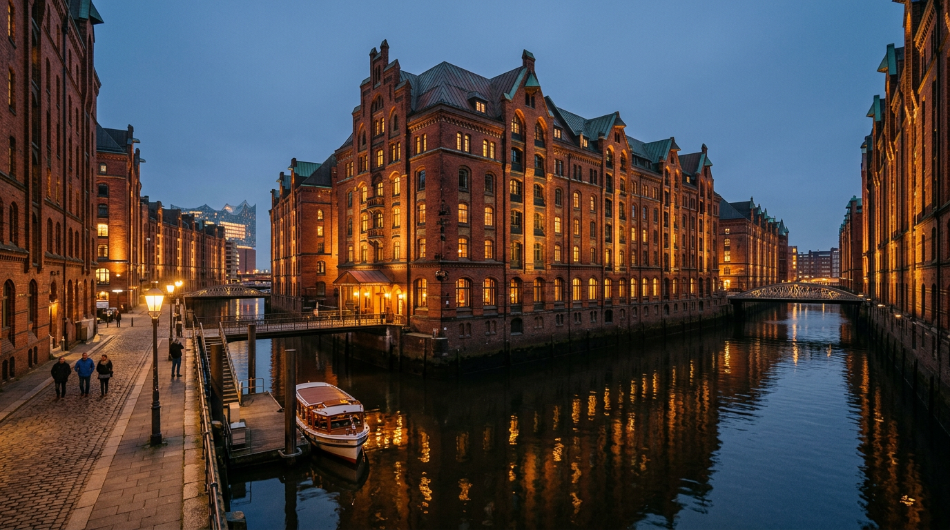 Grandhotels an der Binnenalster und Außenalster in Hamburg