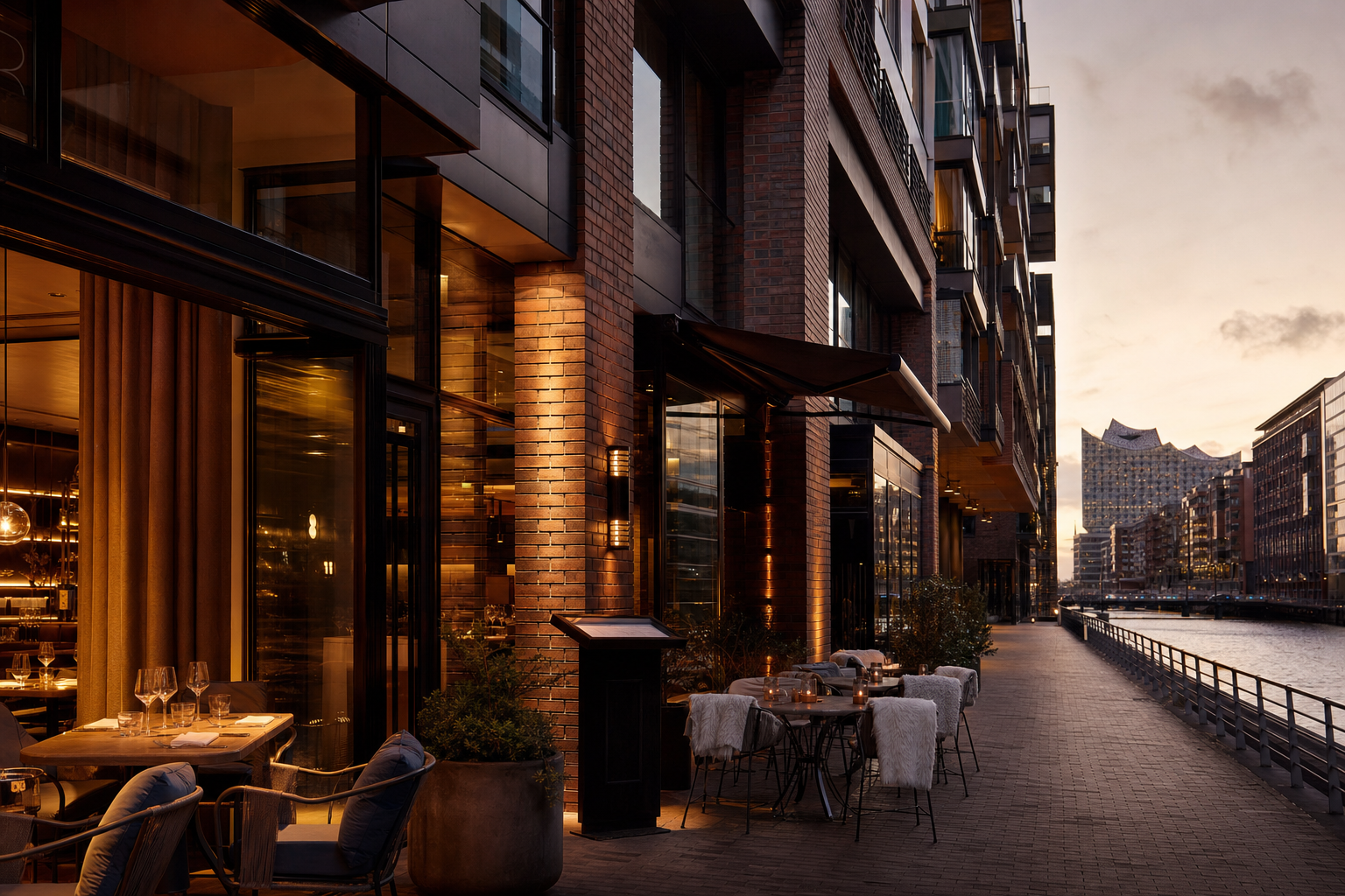Restaurant The Table Kevin Fehling in der HafenCity Hamburg
